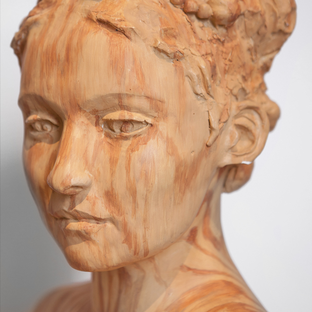 Wooden Bust (detail)